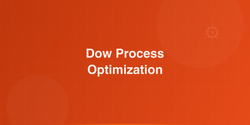 Chart illustrating optimization results for large-scale chemical manufacturing at Dow