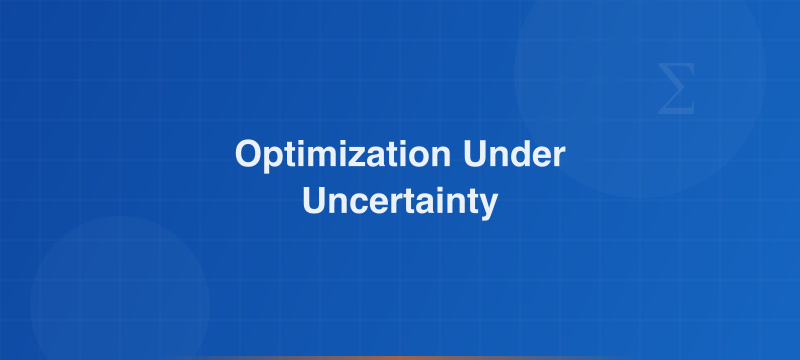 Visualization of stochastic optimization framework capturing disruption spectra in supply chain networks